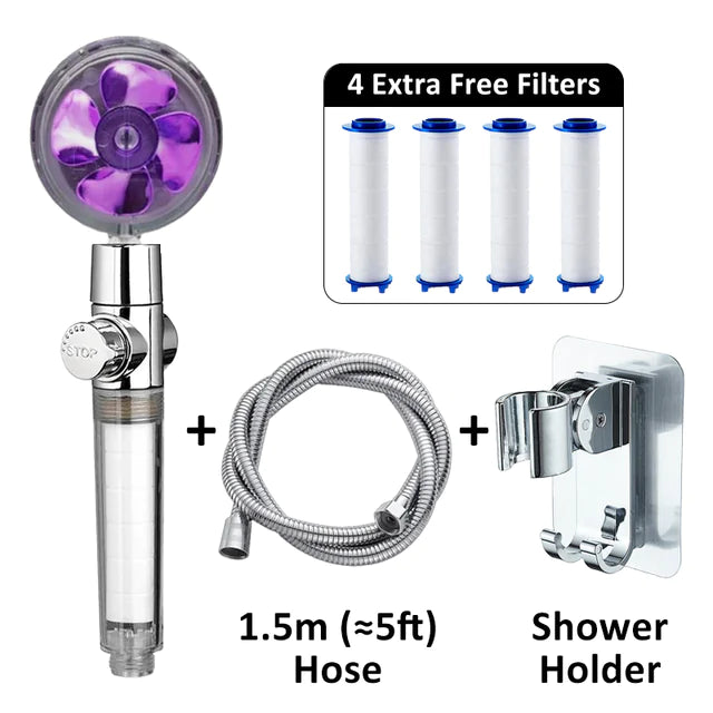 Propeller Shower Head - SkyHavenZen llc