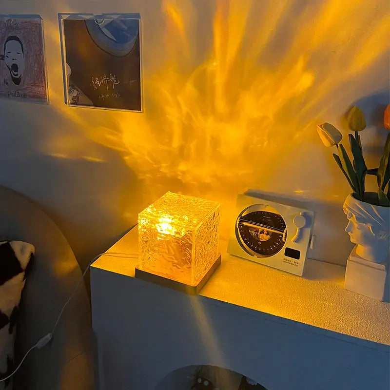 Dynamic LED Water Ripple Projector Lamp - SkyHavenZen llc