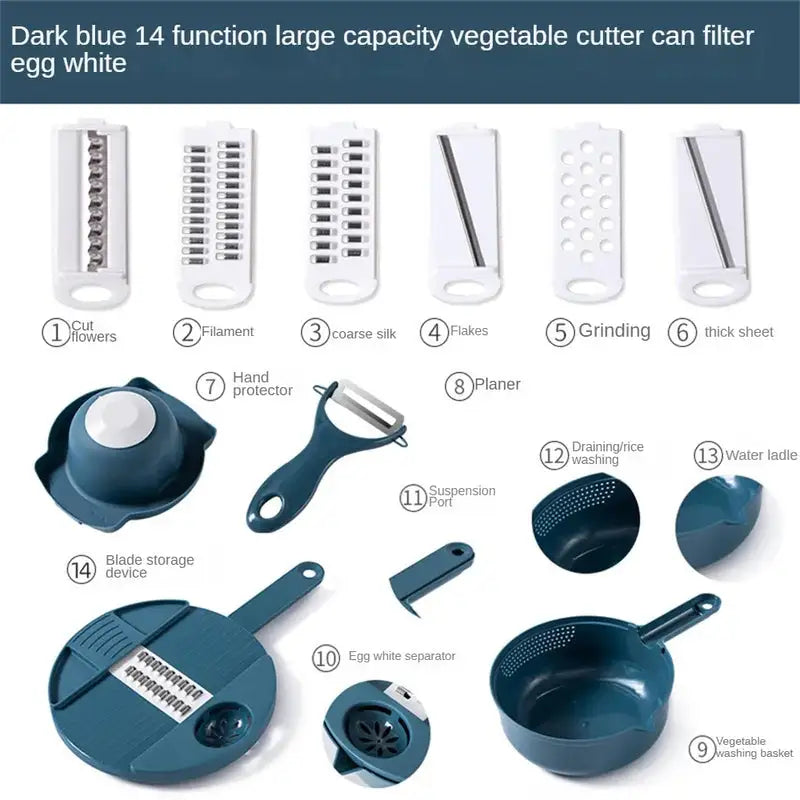 Multifunctional Vegetable Cutter Slicer - SkyHavenZen llc