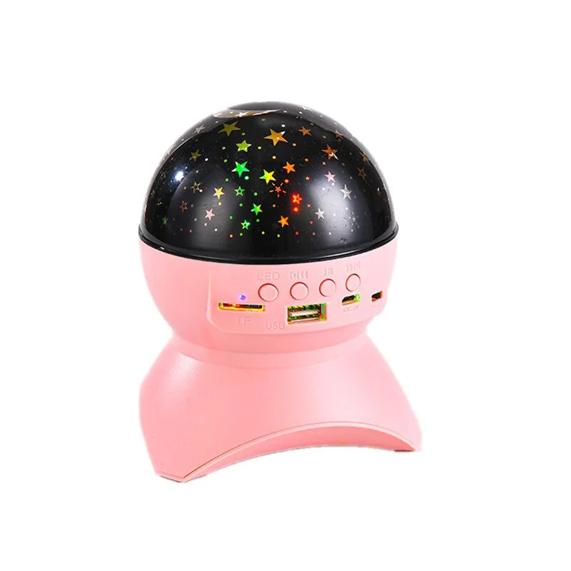 LED Laser Starry Sky Projector Lamp Speaker - SkyHavenZen llc