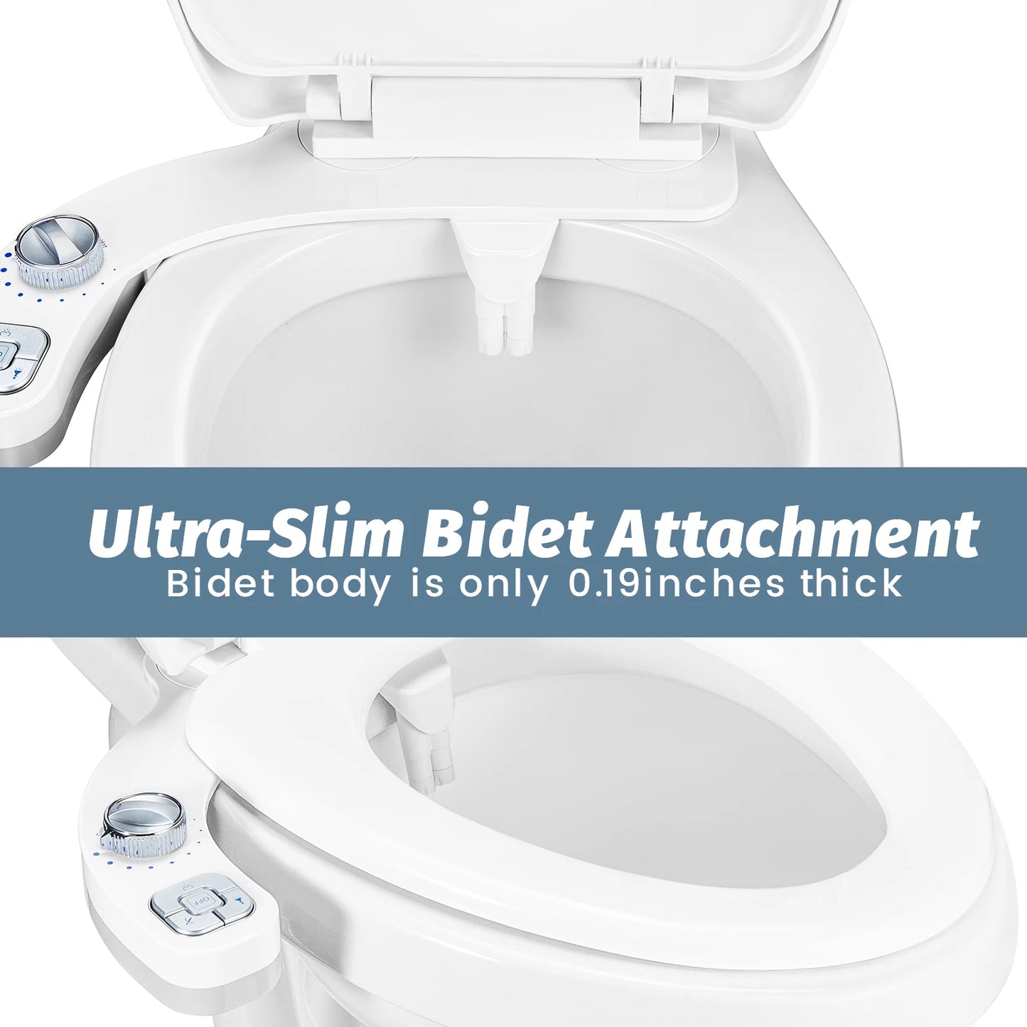 SAMODRA Bidet Attachment for Toilet - Sky Haven Zen