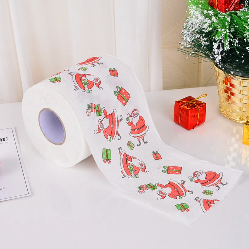 Santa Claus Bath Toilet Roll Paper - SkyHavenZen llc