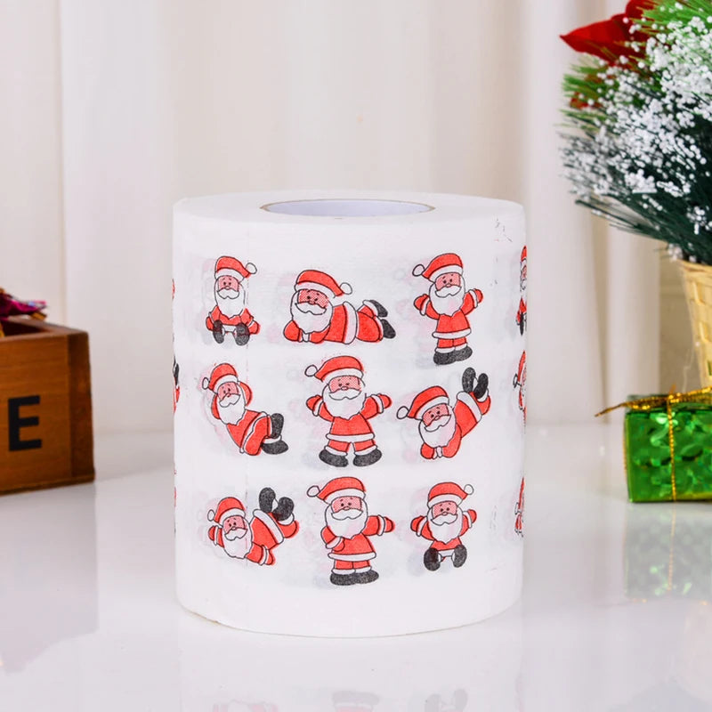 Santa Claus Bath Toilet Roll Paper - SkyHavenZen llc