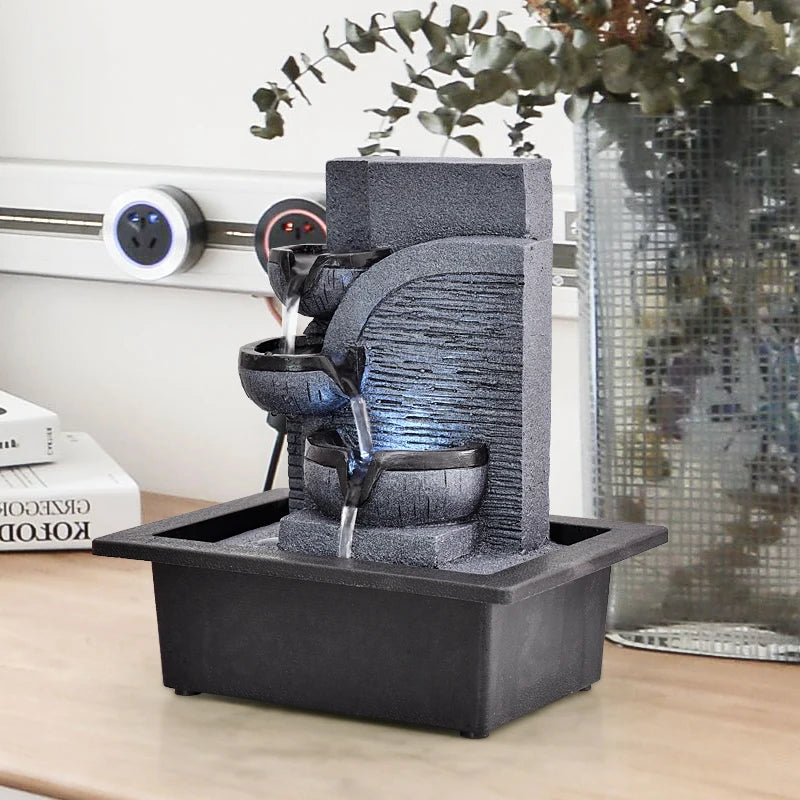 HandMade Home Decorative Desktop Fountains Indoor - SkyHavenZen llc