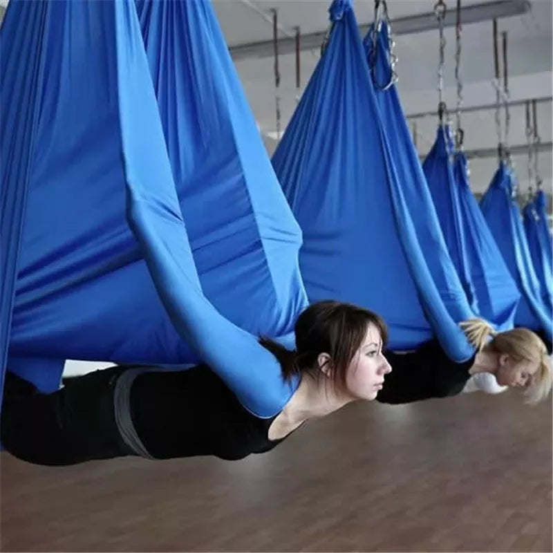 Elastic 5 Meters 2017 Aerial Yoga Hammock Flying Swing - Sky Haven Zen