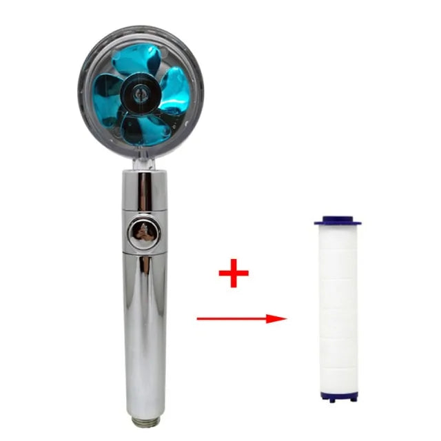 360 Rotating High Pressure Water Saving Shower Head - SkyHavenZen llc