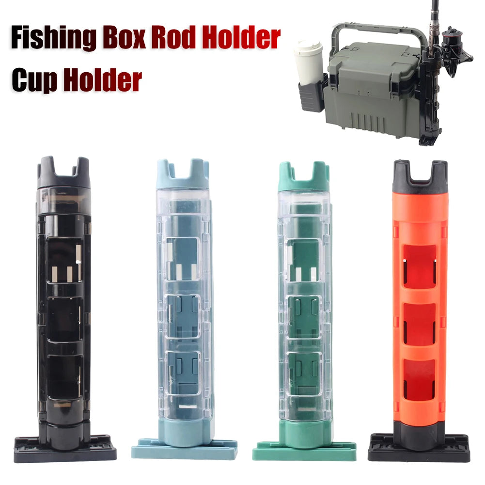 Fishing Box Rod Stand Fishing Box Rod Barrel Holder - SkyHavenZen llc