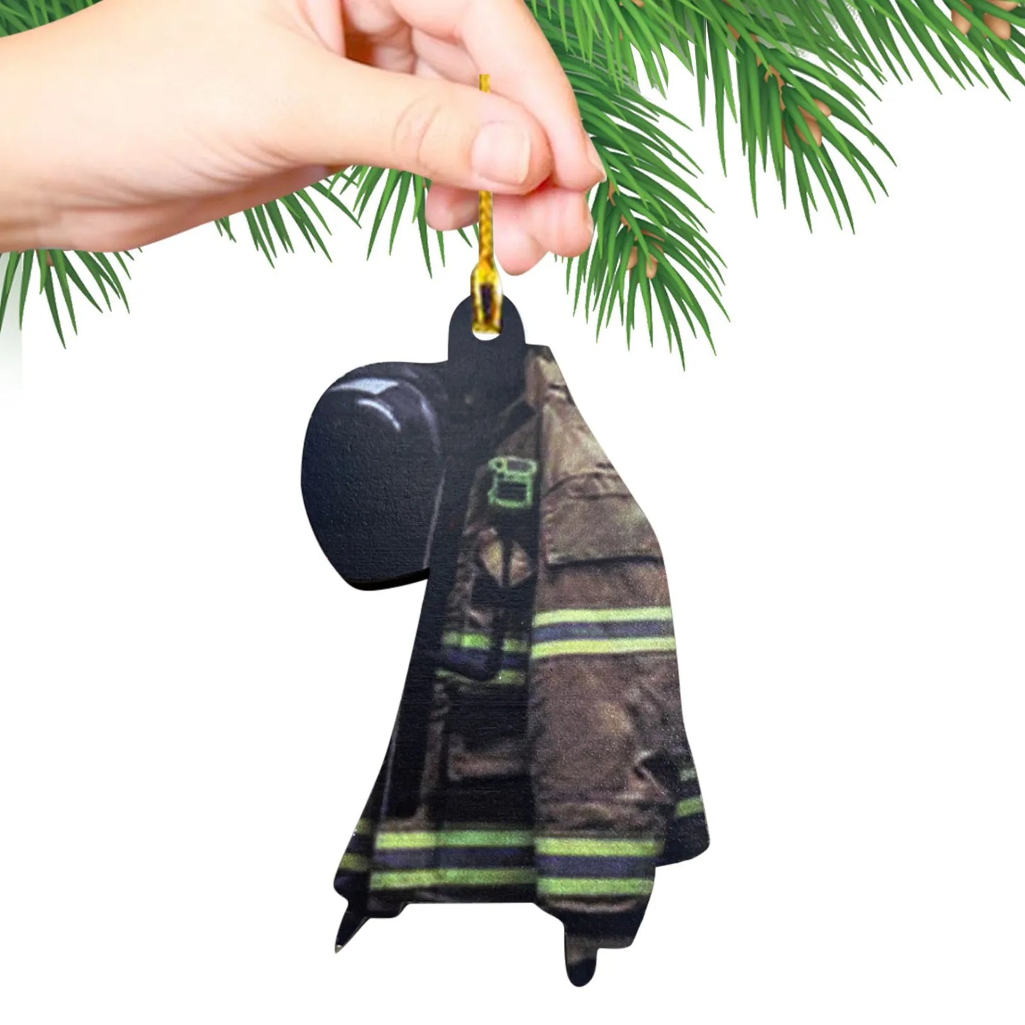 Hanging Fireman Tree Ornament - SkyHavenZen llc