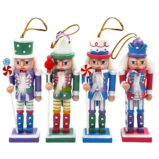 4pcs Nutcracker Puppet Ornaments - SkyHavenZen llc