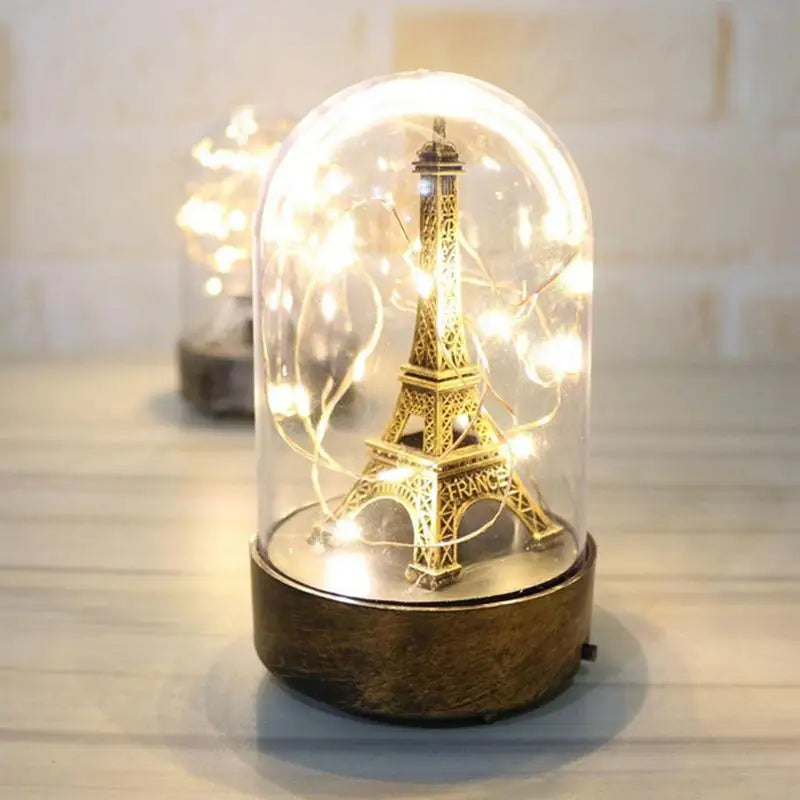 Paris Eiffel Tower Star Light Romantic Innovative Night Lamp - SkyHavenZen llc