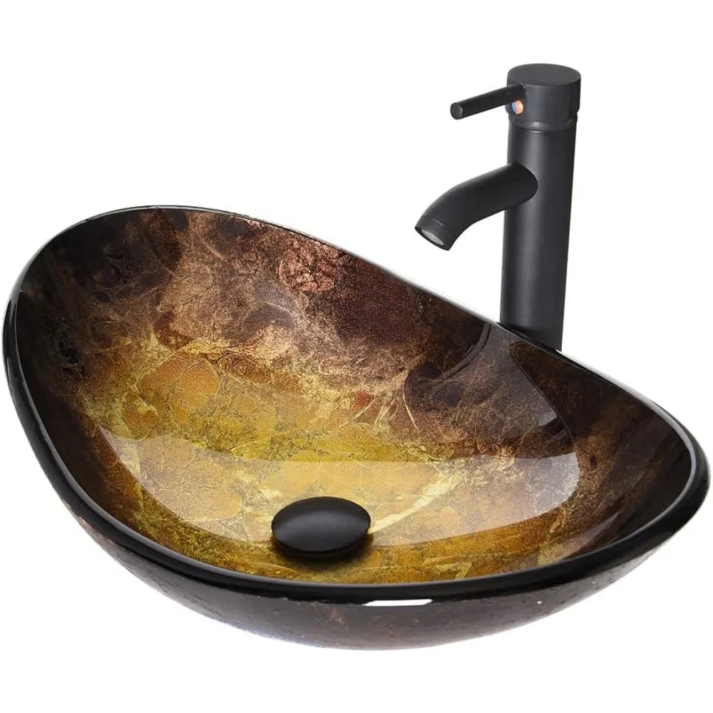 Bathroom Sink Boat Shape Bathroom - Sky Haven Zen