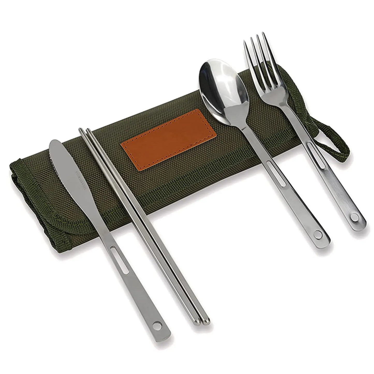 Portable Cutlery Bag Outdoor Camping Picnic Tableware - SkyHavenZen llc