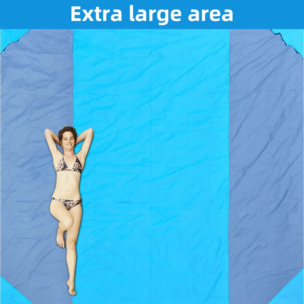 Waterproof Beach Mat Extra Large Outdoor - SkyHavenZen llc