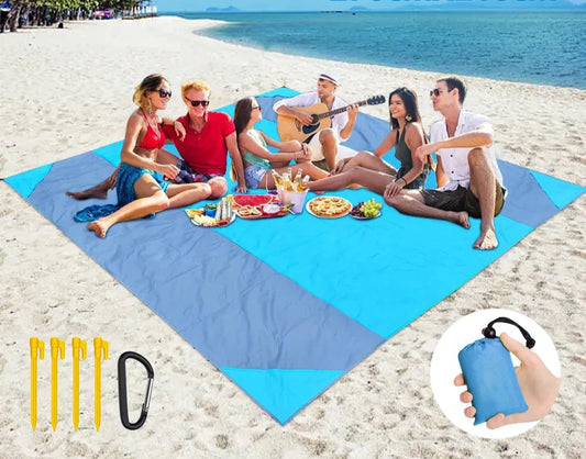 Waterproof Beach Mat Extra Large Outdoor - SkyHavenZen llc