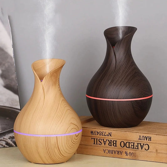 200ml Air Humidifier Essential Oil Diffuser USB Mist Maker Mini Humidificador with Colorful Light for home office car - SkyHavenZen llc