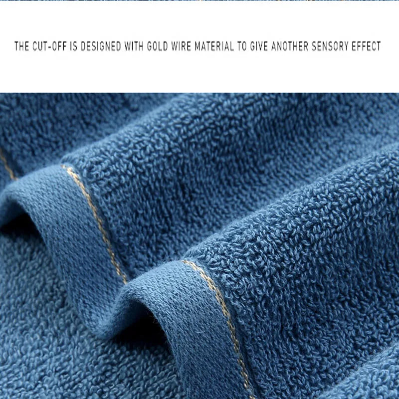 Thickened Cotton Towel Soft Super Absorbent - Sky Haven Zen