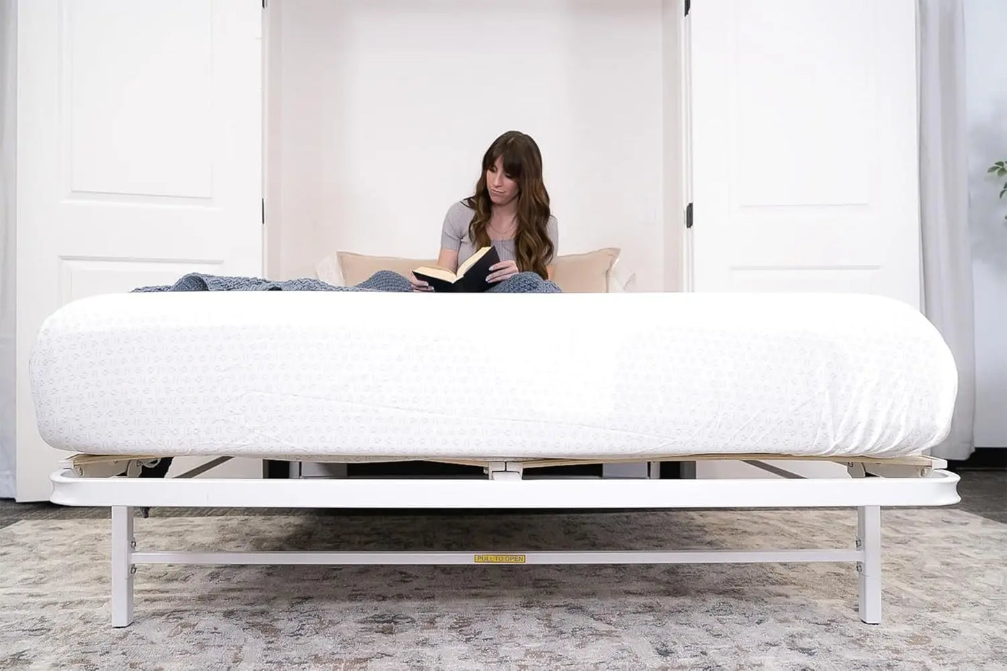 Deluxe Murphy Beds Frame Vertical Wall Bed - SkyHavenZen llc