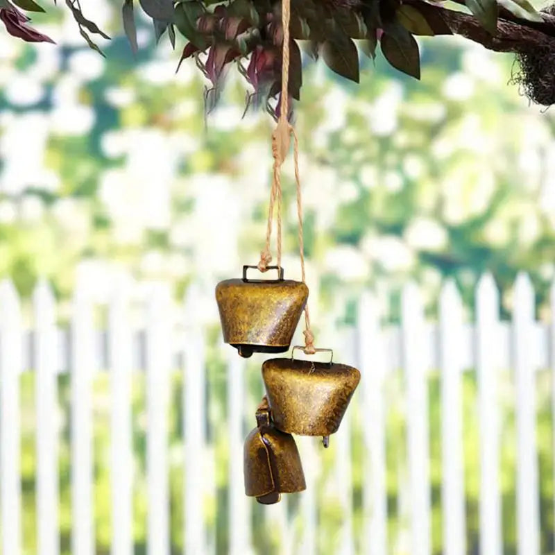 Christmas Bell Antique Vintage Cow Bells - SkyHavenZen llc