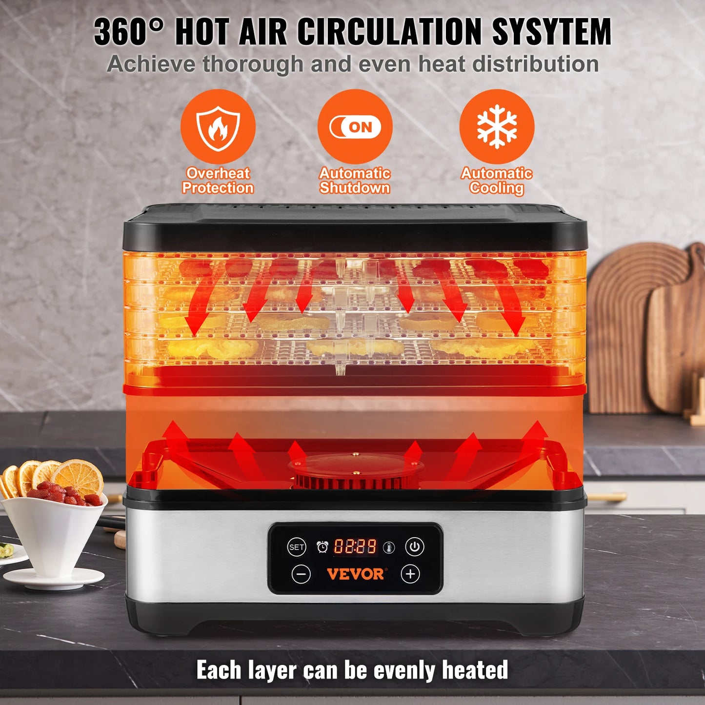 Food Dehydrator Machine