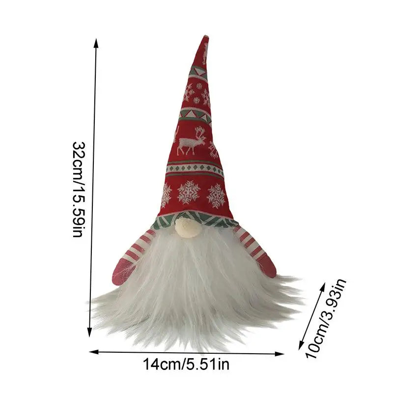 Gnome Christmas Decorations Light Up Christmas Gnomes - SkyHavenZen llc