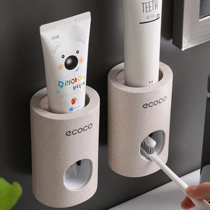 Wall Mounted Automatic Toothpaste Dispenser - SkyHavenZen llc