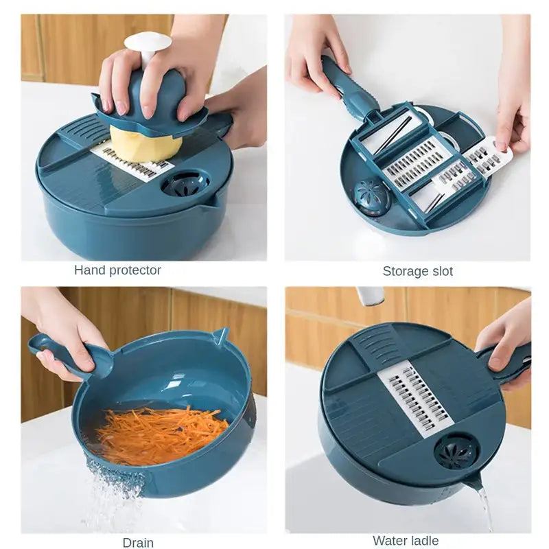 Multifunctional Vegetable Cutter Slicer - SkyHavenZen llc