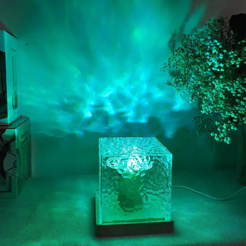 Dynamic LED Water Ripple Projector Lamp - SkyHavenZen llc