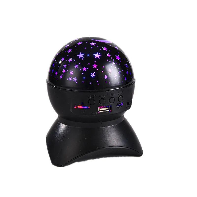 LED Laser Starry Sky Projector Lamp Speaker - SkyHavenZen llc