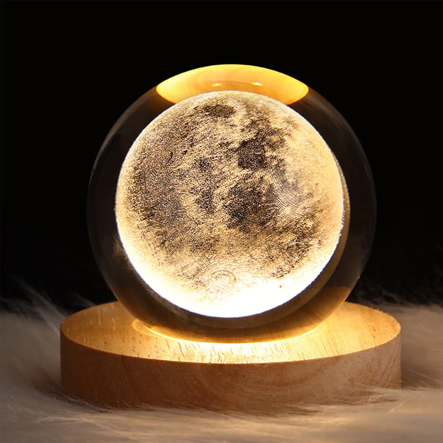 Crystal Ball Night Lamp - SkyHavenZen llc