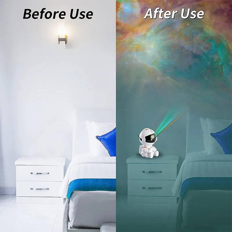 Galaxy Star Projector Lamp - SkyHavenZen llc