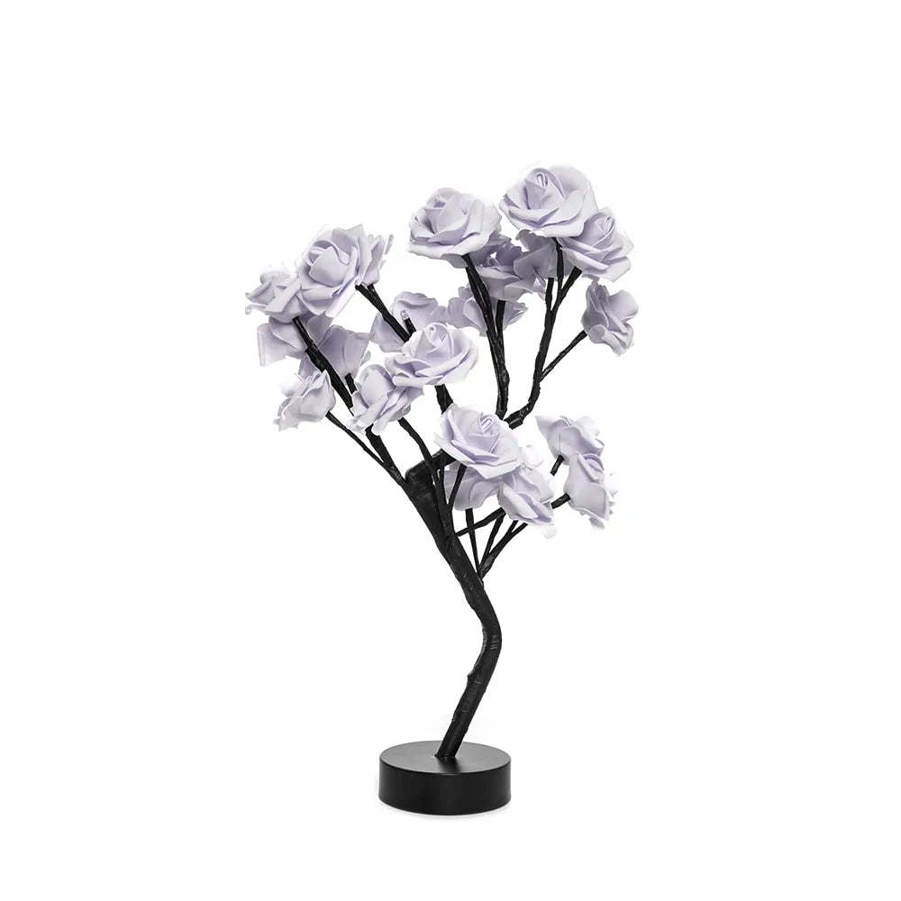 LED Rose Flower Table Lamp - SkyHavenZen llc